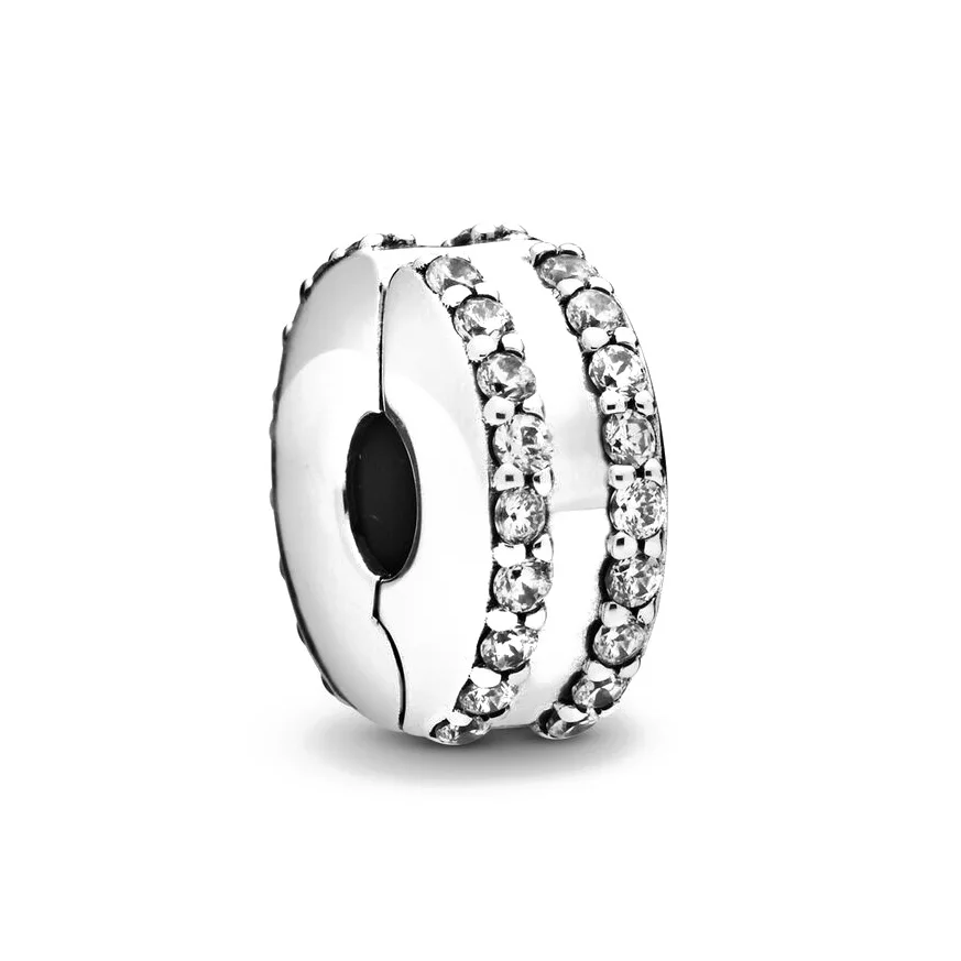 Женский браслет Pandora из серебра 925 пробы с круглыми бусинами в виде животных |