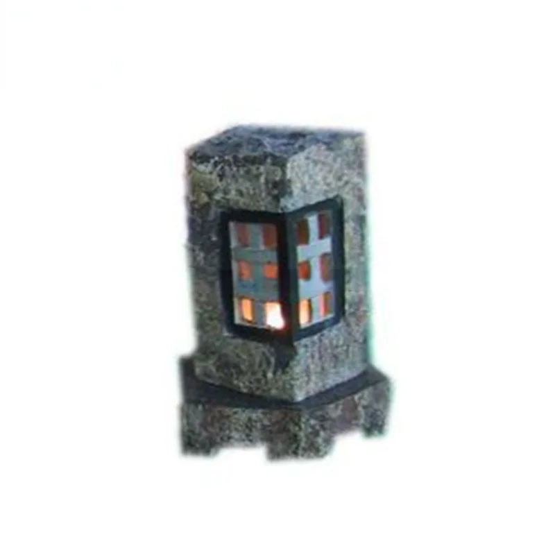 

Уличная лампа из базальта, резные вручную лампы из натурального камня для сада