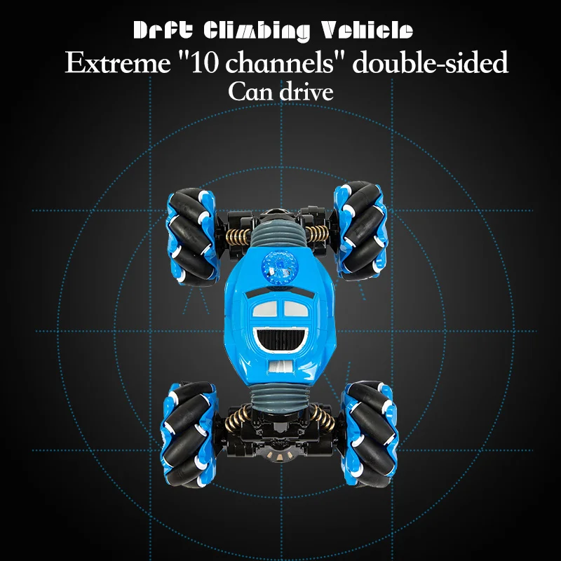 

RC Car 4WD Radio Control Stunt Gesture Induction Twisting Off-Road Light Music Drift Toy High Speed Climbing Cars Kids Gift