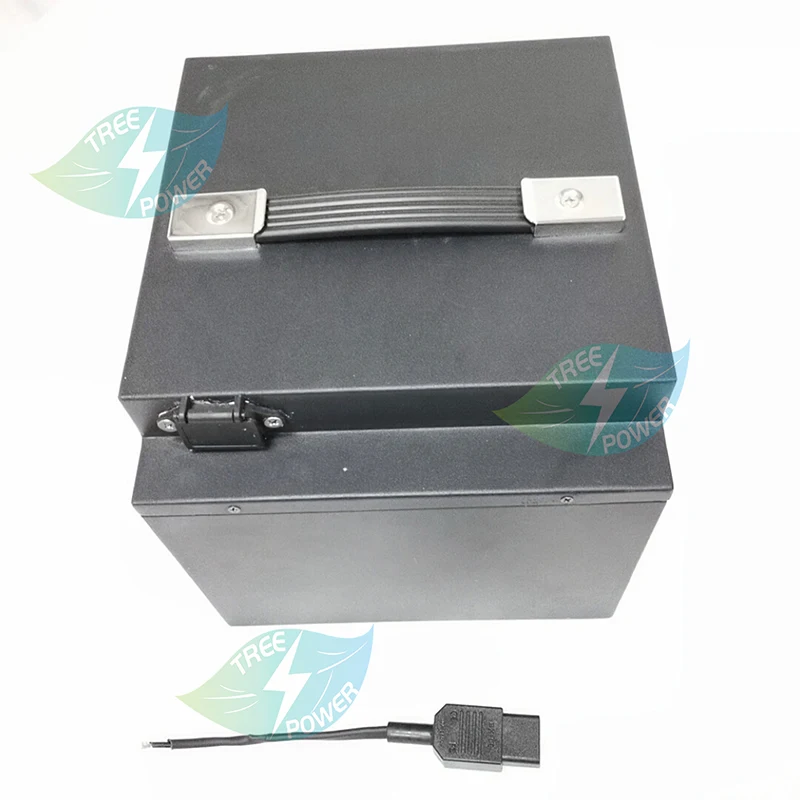 للبيع مقاوم للماء عالية الجودة 48 فولت 20Ah-65Ah بطارية ليثيوم أيون حزمة مع BMS للدراجات النارية دراجة نارية سكوتر دراجة كهربائية + 5A تهمة