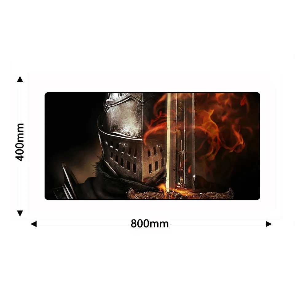 800x400 мм Darking Souls ноутбук большой запирающий край компьютерный коврик для мыши