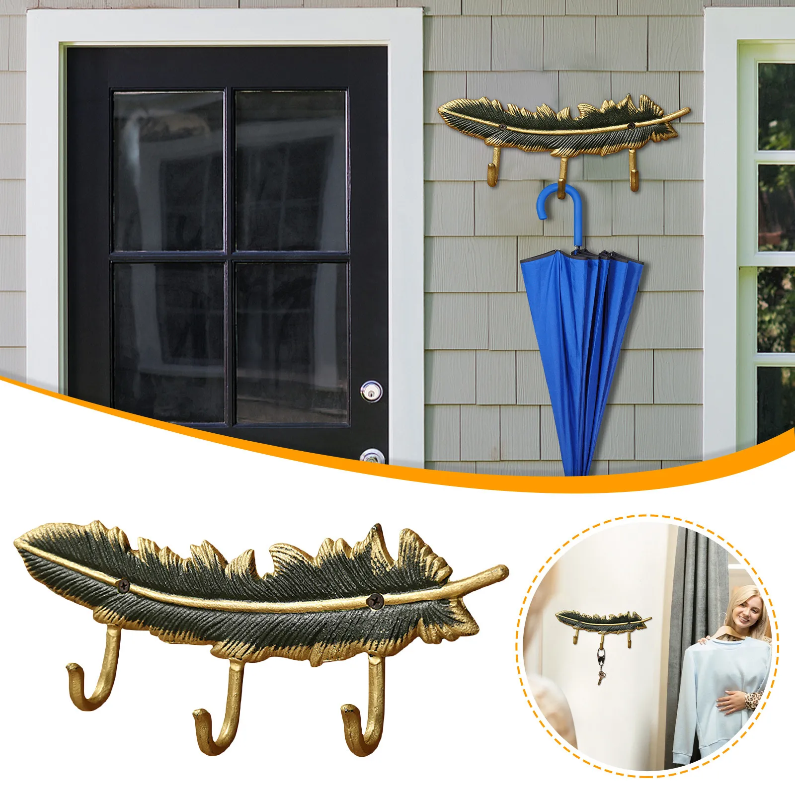 

Household Household Making Old Cloakroom Wall Hook Door Key Hook