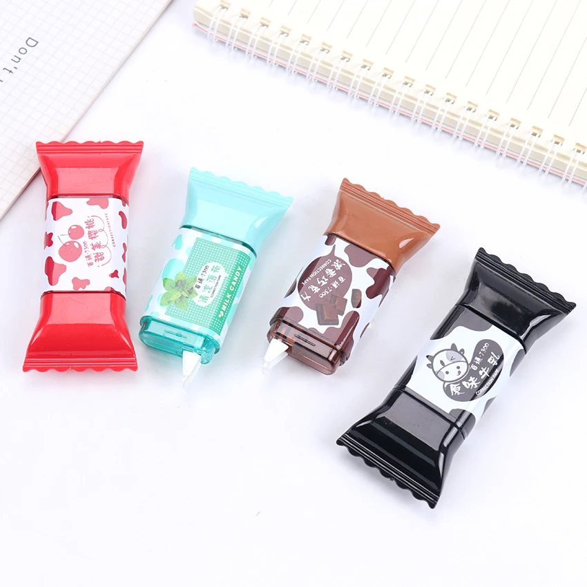 1 шт. Милая Корректирующая лента для конфет Kawaii милая офисные школьные письменные