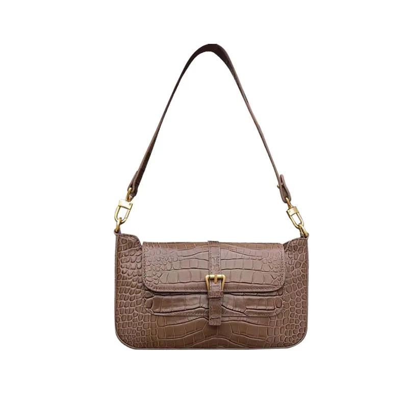 

New Fashion 100% Natural First Layer Cowhide Leather Handbag Summer Crossbody Mobile Phone Bag Woman Messenger Elegant Purse