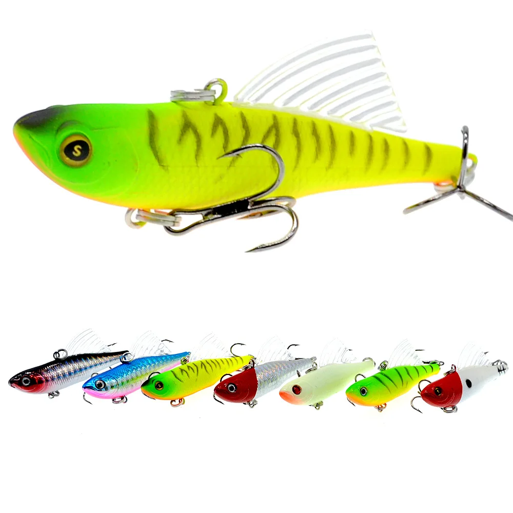 

5Pcs Road Sub Bait Wing Fish 14g Ice Fishing Multi-color Simulation Road Sub Hard Bait Fake Fishing Lure Plastic Fishing Lure