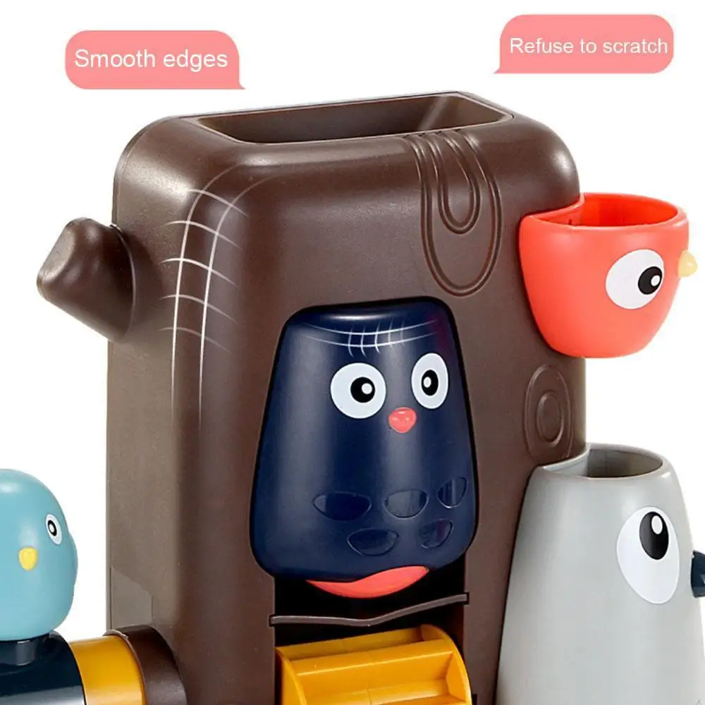 

2020 Bathroom Toys Pipeline Water Spray Shower Game Swimming Mushroom gift Bathroom Kids Bathing Toy For Children Toy Bird Y7F5