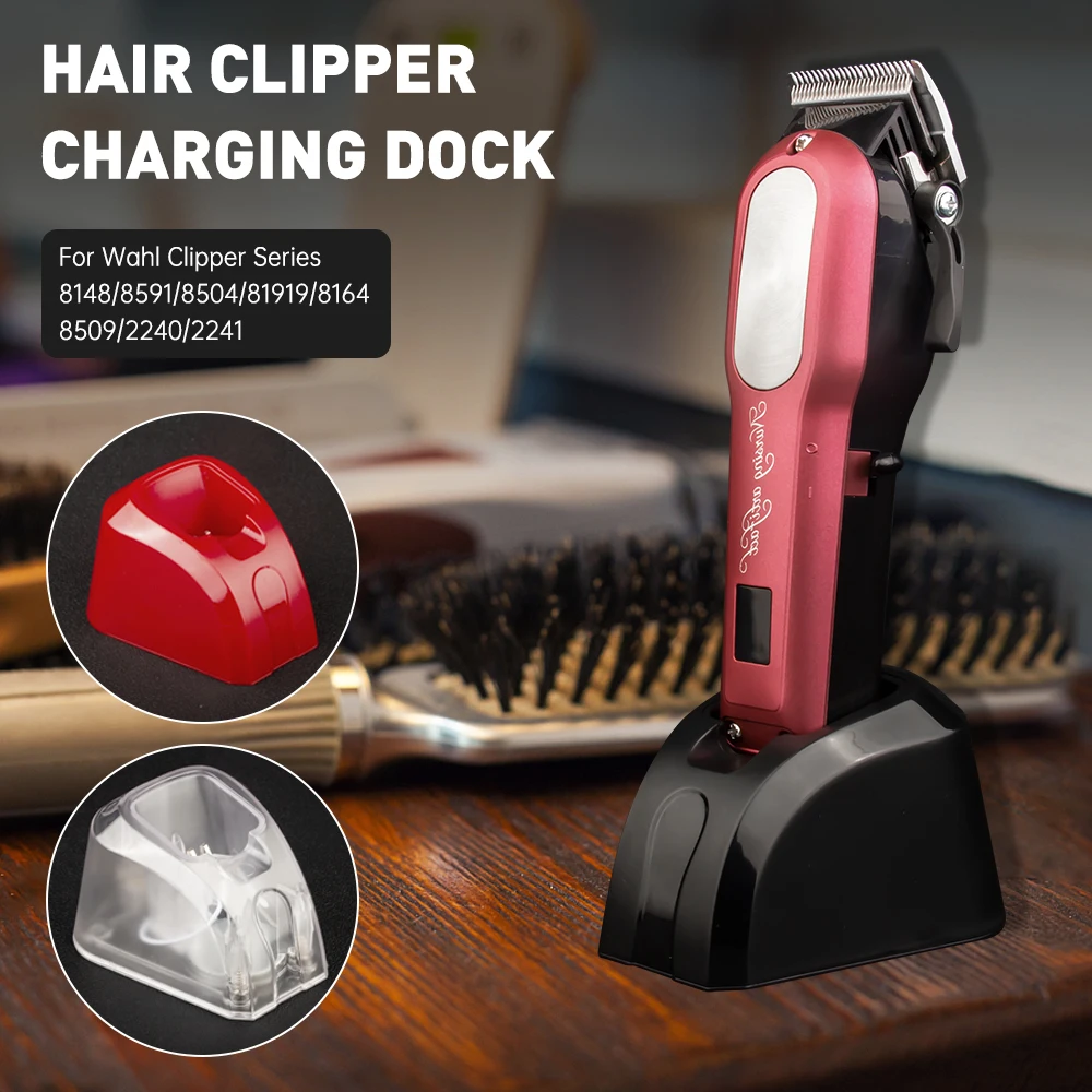 

Electric Hair Clipper Charging Station Barber Accessories 8148 Charging Dock Suitable For Wahl Clippers Hair Cutting Tools