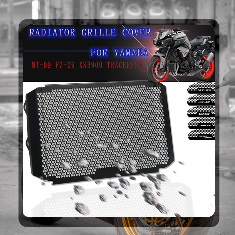 

For YAMAHA Tracer 900 GT MT 09 XSR900 MT09 FZ09 2015 2016 2017 2018 2019 Motorcycle Radiator Guard Grill Cover Protector
