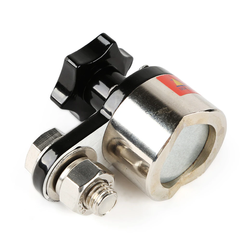 

Device Rare Switchable Accessory Connector 300 AMP Strong Small Magnet Welding Ground Clamp Tools Magnetic Earth Switch