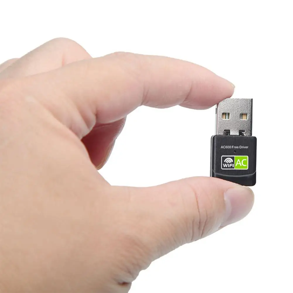 USB беспроводной Wifi адаптер 600 Мбит/с AC двухдиапазонный 2 4G 5 ГГц встроенный pcb