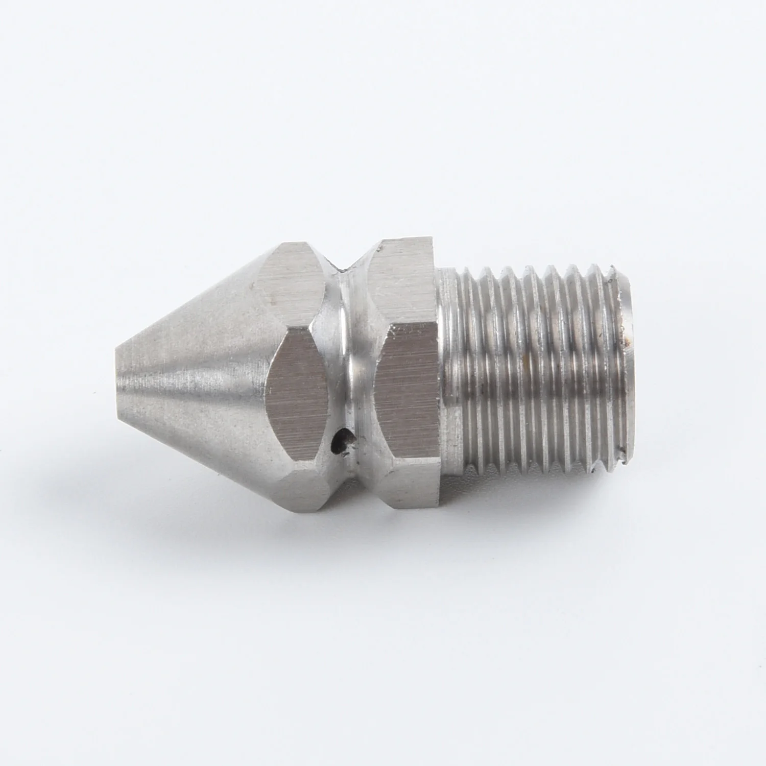 

1/4 High Pressure Washer Drain Sewer Cleaning Pipe Jetter Spray Nozzle 4 Jet For Pipe Cleaning Machine Cleaning Nozzle