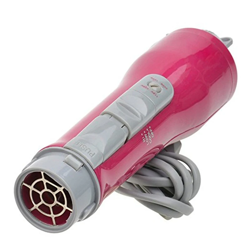 

10 in 1 Pink Electric Hair Dryer Brush With Rotating Styler Curler Multifunctional Comb Styling Tools Hair Care Tools