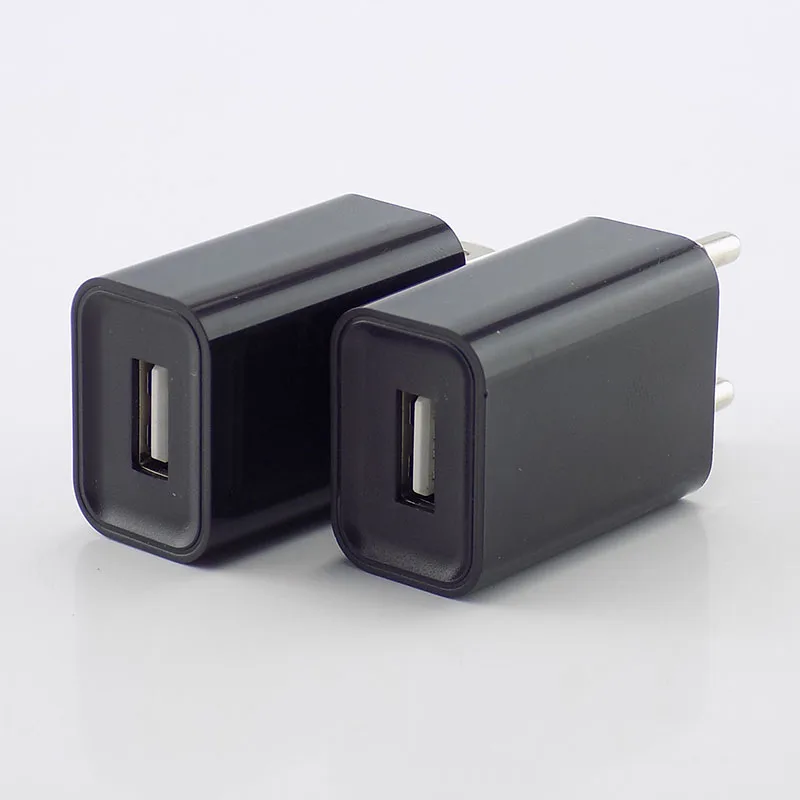 Фото Портативное дорожное мини зарядное устройство USB 5 в 1 А адаптер питания настенное Портативное дорожное мини зарядное устройство USB 5 в 1 А адаптер питания настенное