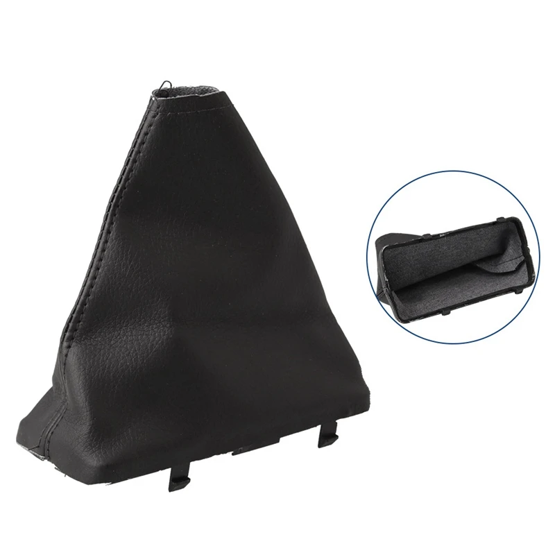 

Hand Brake & T-Bar Boot Cover Black Leather for Ford Falcon FG FG-X 2008-2018