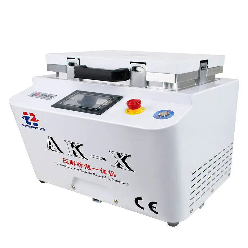 Новый 12 дюймов AK 5 в 1 LCD ОСА вакуумная машина для ламинирования без пузырьков