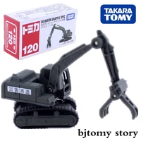 takara tomy tomica no 120 grapple excavator model kit 1122 miniature diecast construction vehicle pop baby toy collectibles