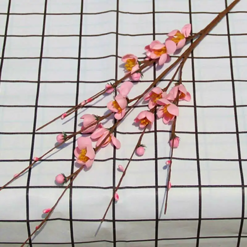 Искусственный цветок 12 головок комнатное растение зимний жасминовый