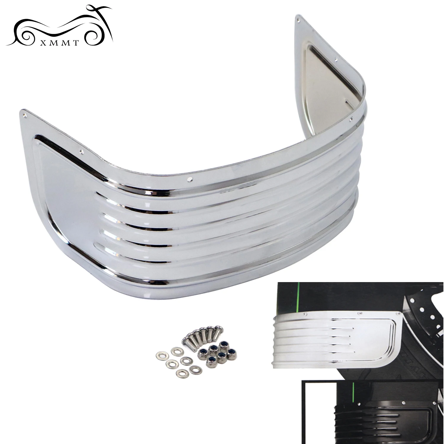 Юбка переднего крыла мотоцикла для Harley Touring and Tri Glide Road King FLHR FLHTCU FLHTK FLHTKL 2014 2015 2016 2017