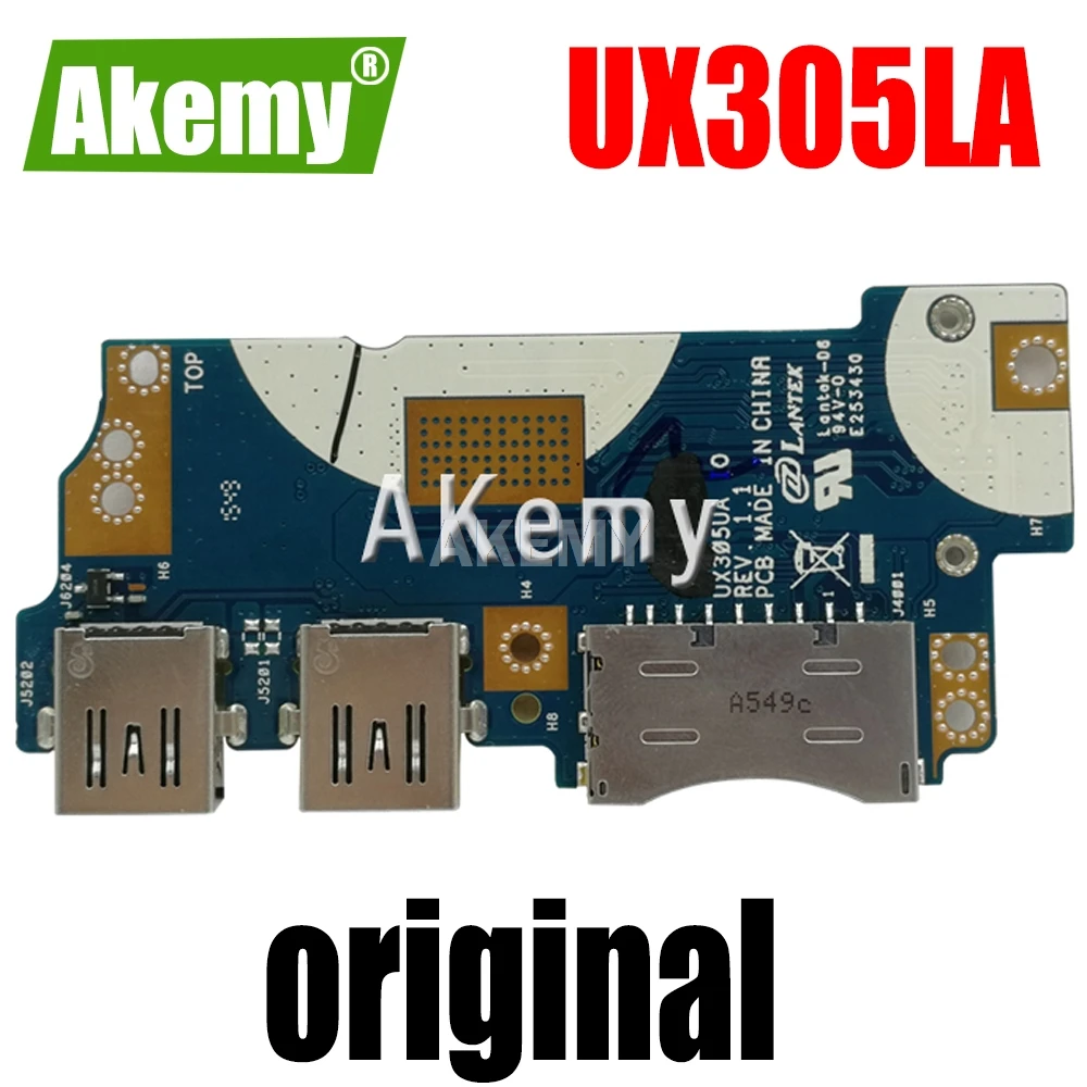 

original For Asus UX305L U305L UX305LA UX305U U305U UX305UA usb sd card reader board