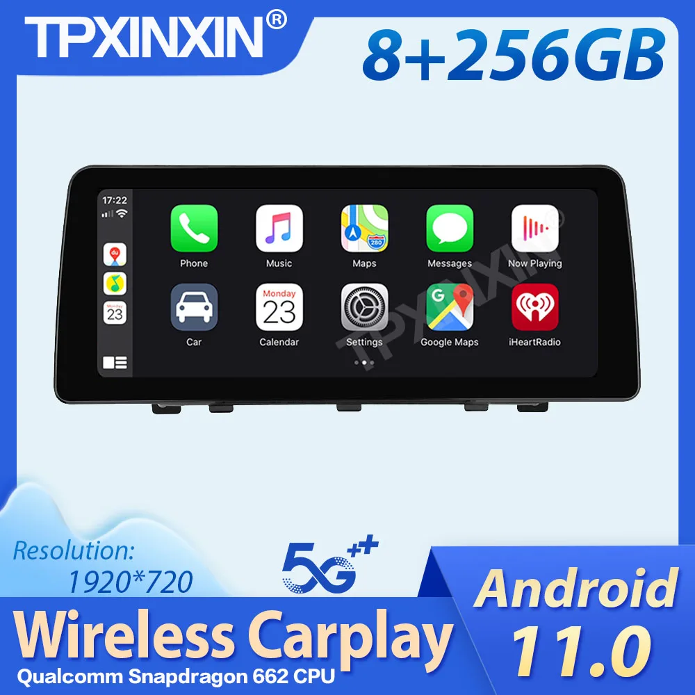 

8+256GB Android 11 For BMW X1 E84 F48 2009 2010 2011 2012-2015 Car Multimedia Player Stereo GPS Navigation Auto Radio Head unit