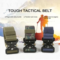 mens high quality belts with buckle for jeans casual belts military tactical belt waistband male hunting and equipment camping