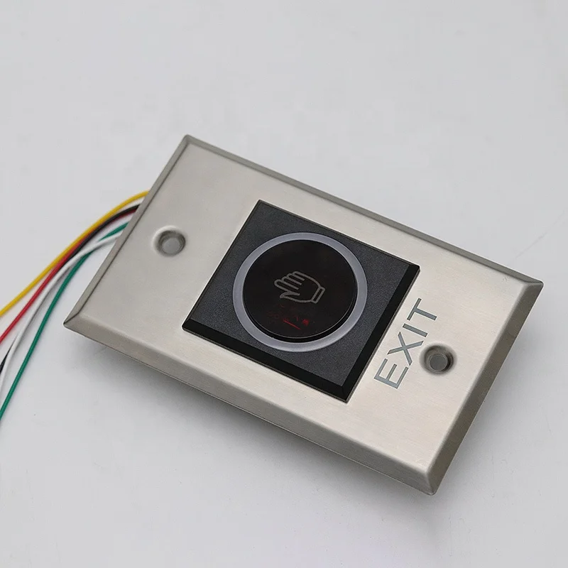 

PyTT Touchless Exit Switch Inductive Button Sensor Access Control DC12V with LED Indicator