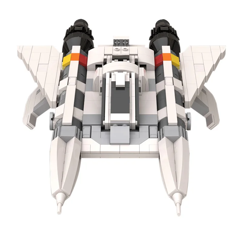 

Buildmoc Technical Fighter Spaceship Children's Toys Diy Building Blocks New Year's Birthday Gifts Highly Difficult To Assemble
