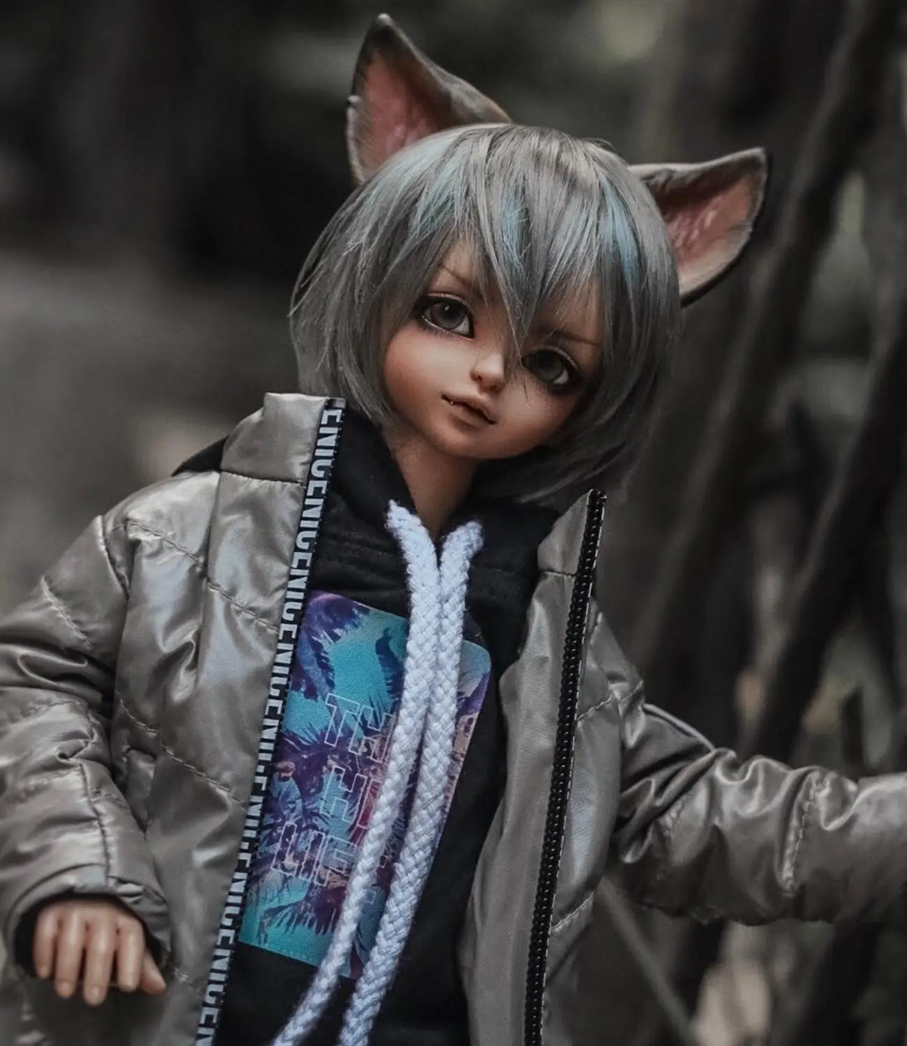 BJD кукла милая девочка милый мальчик серый Ace 1/4 Размер MSD подарок на день рождения Рождественский подарок для детей Высокое качество игрушки из смолы