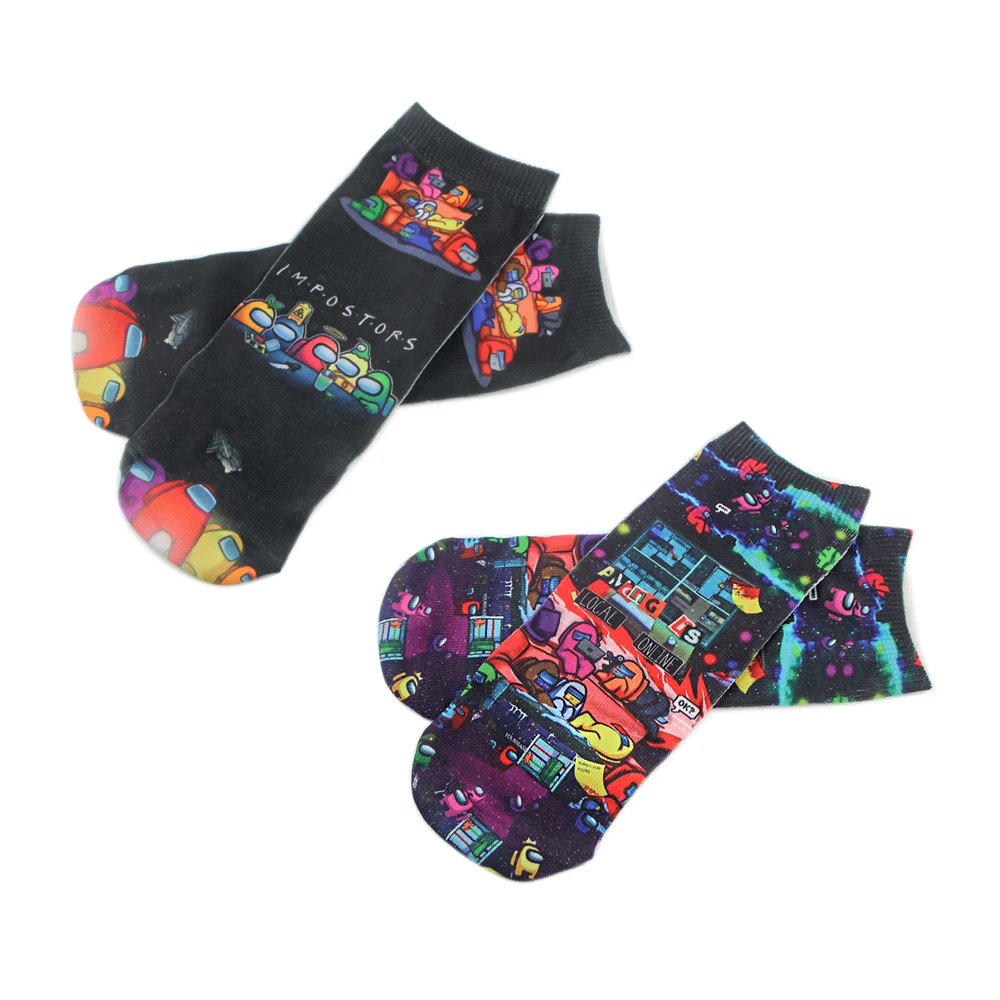

Носки для скейтборда SP775, 1 пара, для игр «Космонавт», Мультяшные короткие носки
