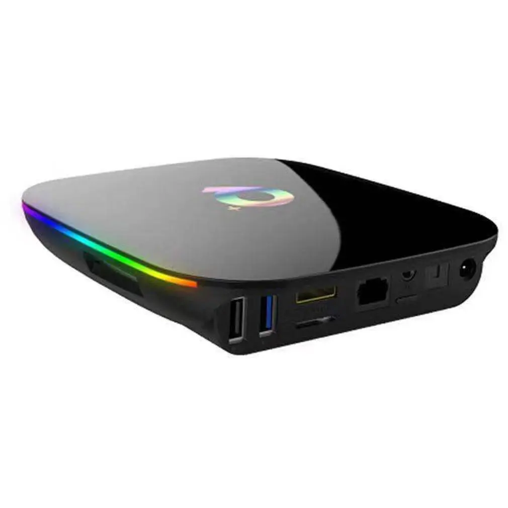 

Q+PLUS H6 Wifi High Definition Network TV Set-top Box 6K+ Remote Control Tv Box Multimedia Player With Reliable Network