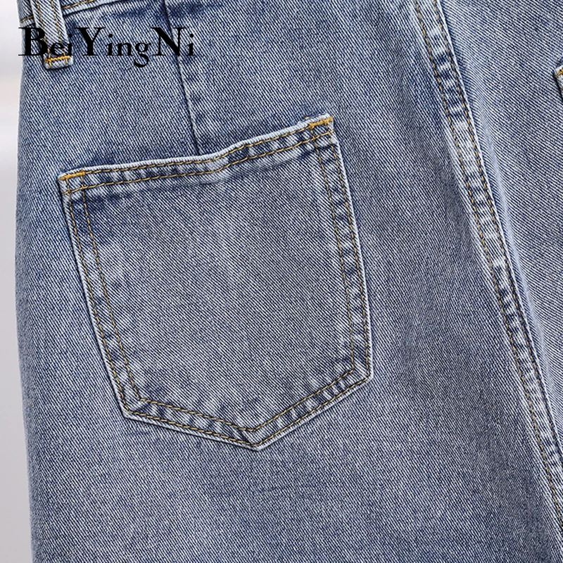 

Beiyingni High Waist Large Size Denim Shorts Womens Buttons Korean Vintage Harajuku Streetwear Chic Shorts Woman Slim Shorts OL