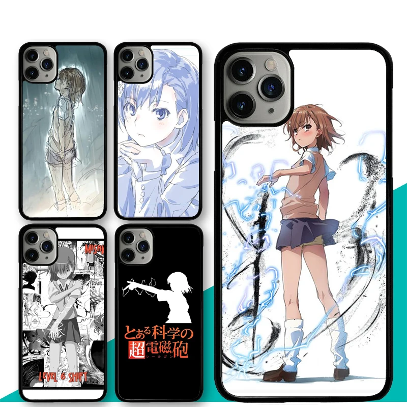 Misaka Mikoto Case For iphone 11 13 Pro Max 12 mini XS MAX X XR 6S 8 7 Plus SE 2020 Back Cover Coque |