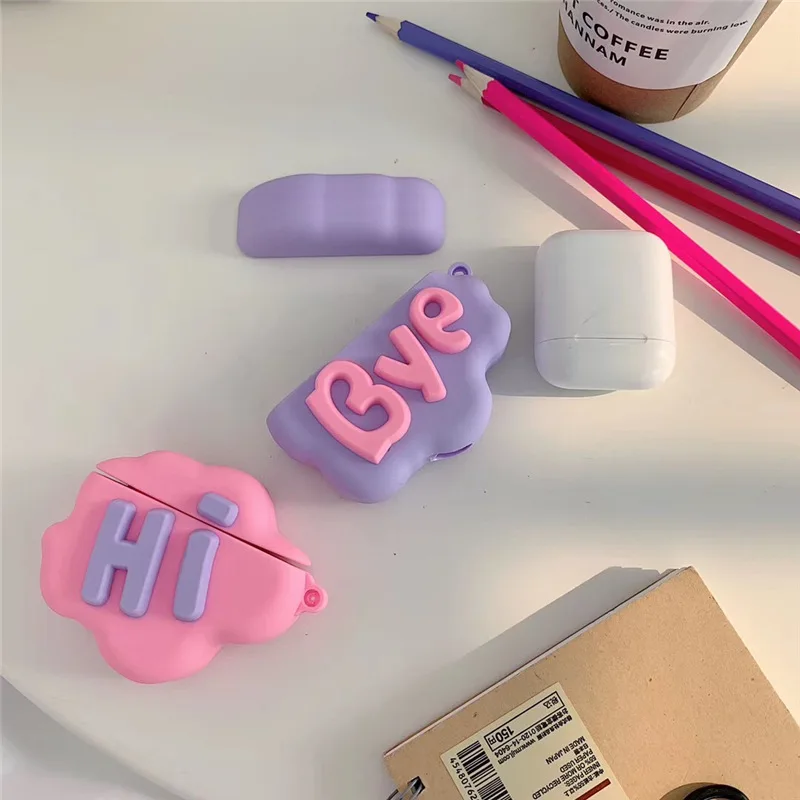 Чехол для Airpods 2 мягкий силиконовый чехол беспроводных наушников Apple | Электроника
