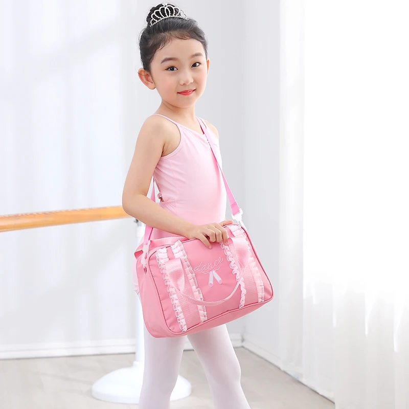 Детская сумка через плечо спортивная для девочек модные балетные сумки танцев