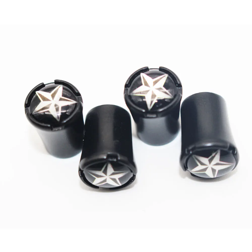 4 шт./компл. автомобильный стиль цинковый сплав звездный колпачки для