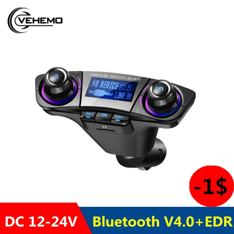 Универсальный fm передатчик Handsfree Bluetooth Автомобильный BT06 MP3 двойной USB приемник