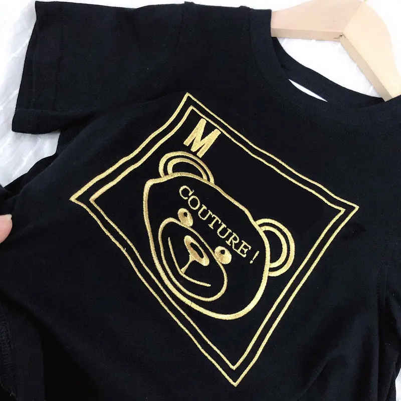 Модное платье для маленьких девочек хлопковая одежда детей платья летнее