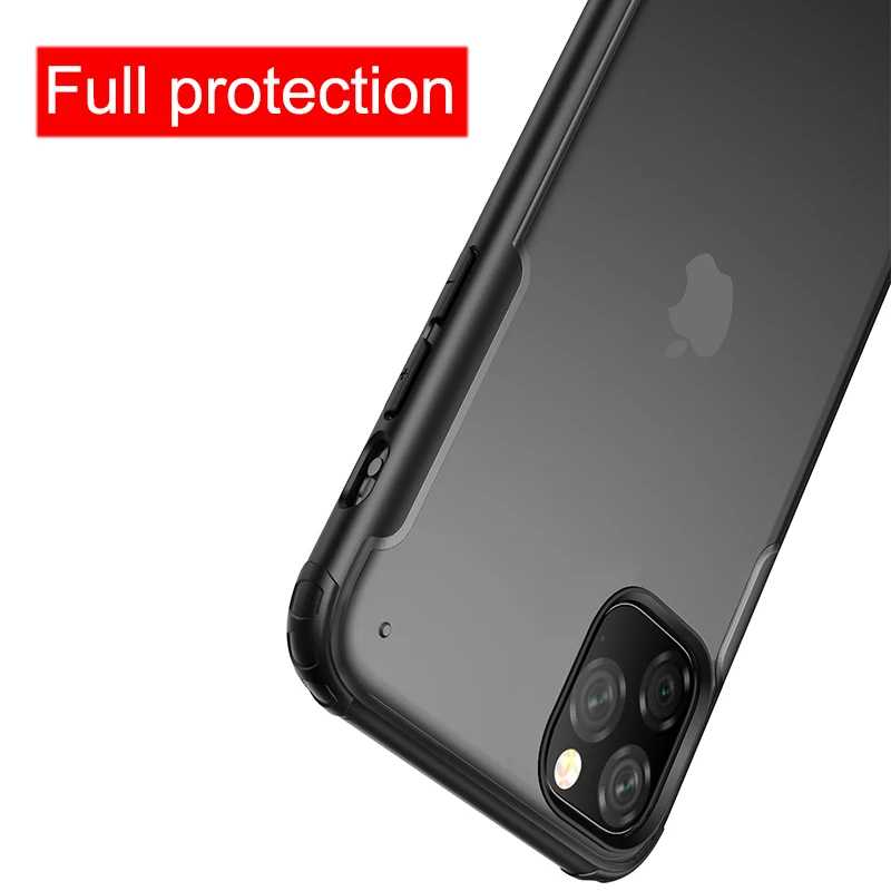 Luxury Case for IPhone 11 Pro Max Cover Soft Silicone Transparent Phone 11Pro XR X XS Slim Coque Fundas | Мобильные телефоны и