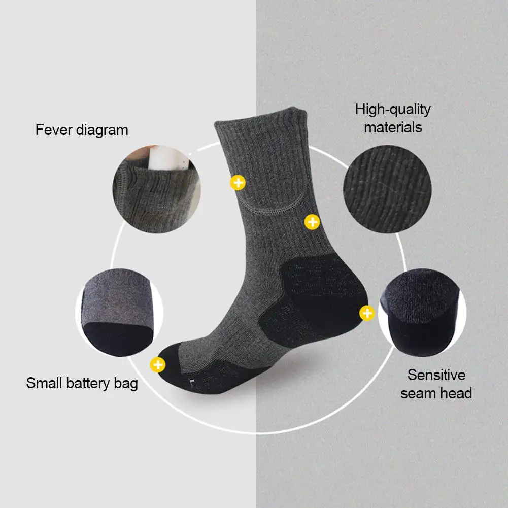 

Electric Heating Socks Breathable USB Foot Warmer for Unisex