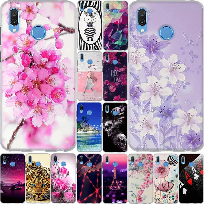 

Soft Silicone Case For Huawei Honor Play 6.3 '' Soft TPU Protective Back Cover Cases For Huawei Honor Play Case Phone Bumper