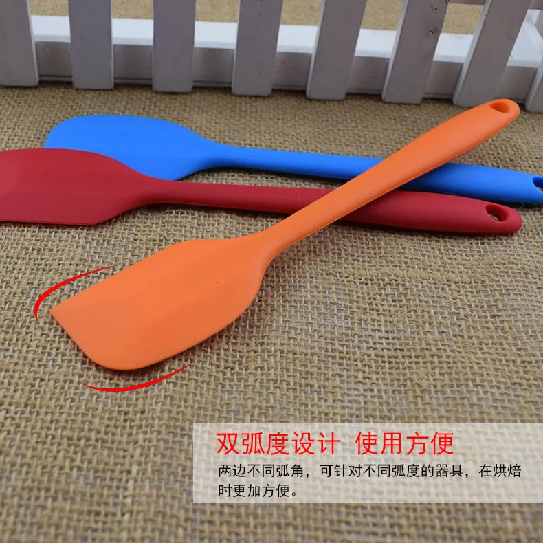 Кухонный силиконовый крем сливочное масло для торта шпатель скребок смешивания