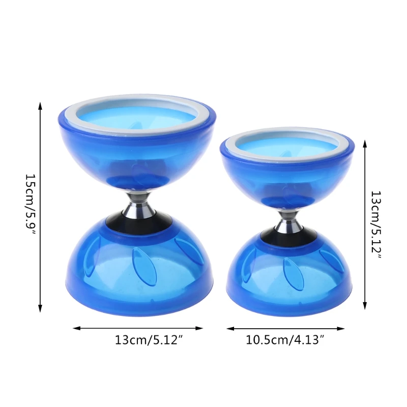 

Beginners Children's Adult Beginners Illuminated Diabolo 3 bearing Diabolo Monopoly Shipping Campus