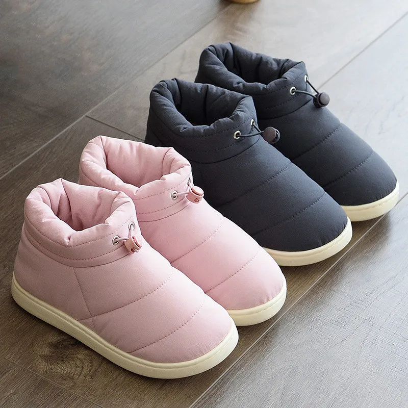 Модные женские зимние ботинки непромокаемые botas mujer bota feminina теплые уличные zapatos de |