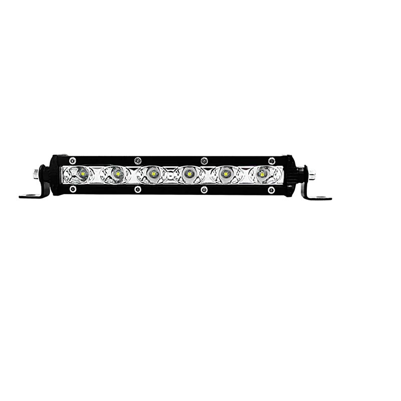 18w 1pc Автомобильный бампер Led бар 12В 24В Грузовик Прицеп ATV внедорожник лодка кран светодиодный светильник для вождения внедорожный рабочий светильник бар Точечный светильник прожектор головной светильник s - Цвет: 18w 1pc