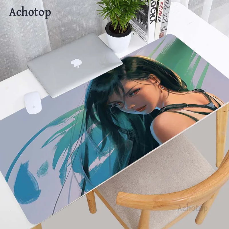 

Ghost Blade Large Gamer Girl Mouse Pad Mat Laptop Gaming Mousepad PC Gamer Computer Mouse Pad Sexy Girl Office teclado Desk Mat