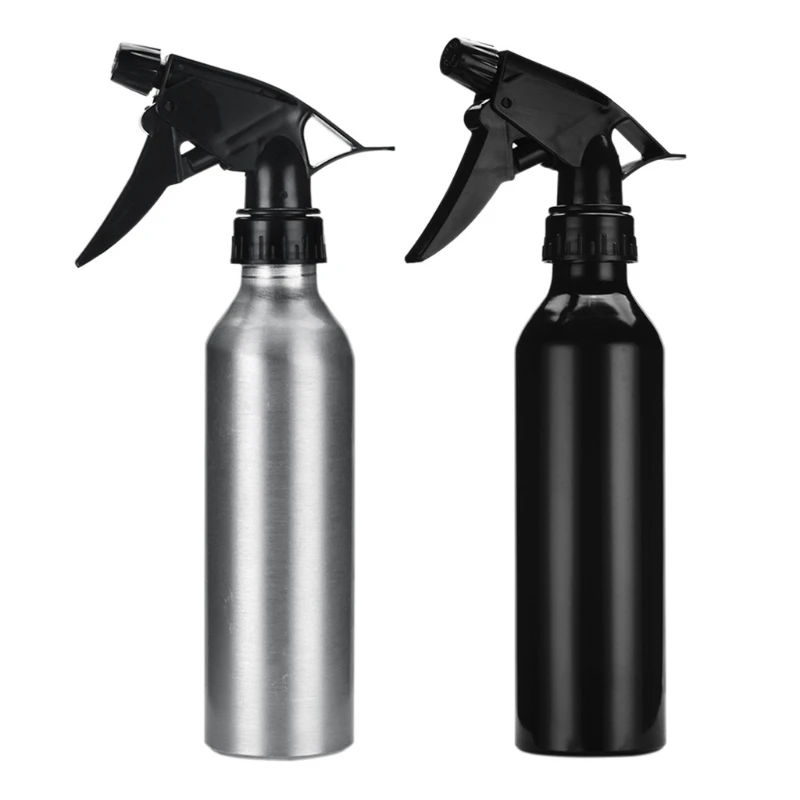 

250ml Durable Refillable Aluminum Alloy Spray Bottle Empty Water Sprayer