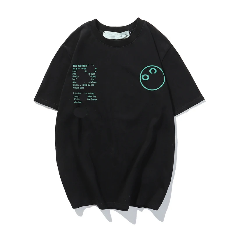 

Off Fashion Arrows Hoodie Unisex T-shirt Luxury Designer black white Casual Basic Tshirts loose Brand Logo top