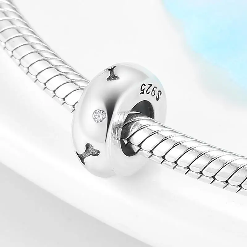 925 пробы серебро ювелирных украшений круглых разделительных фиксаторы уход за