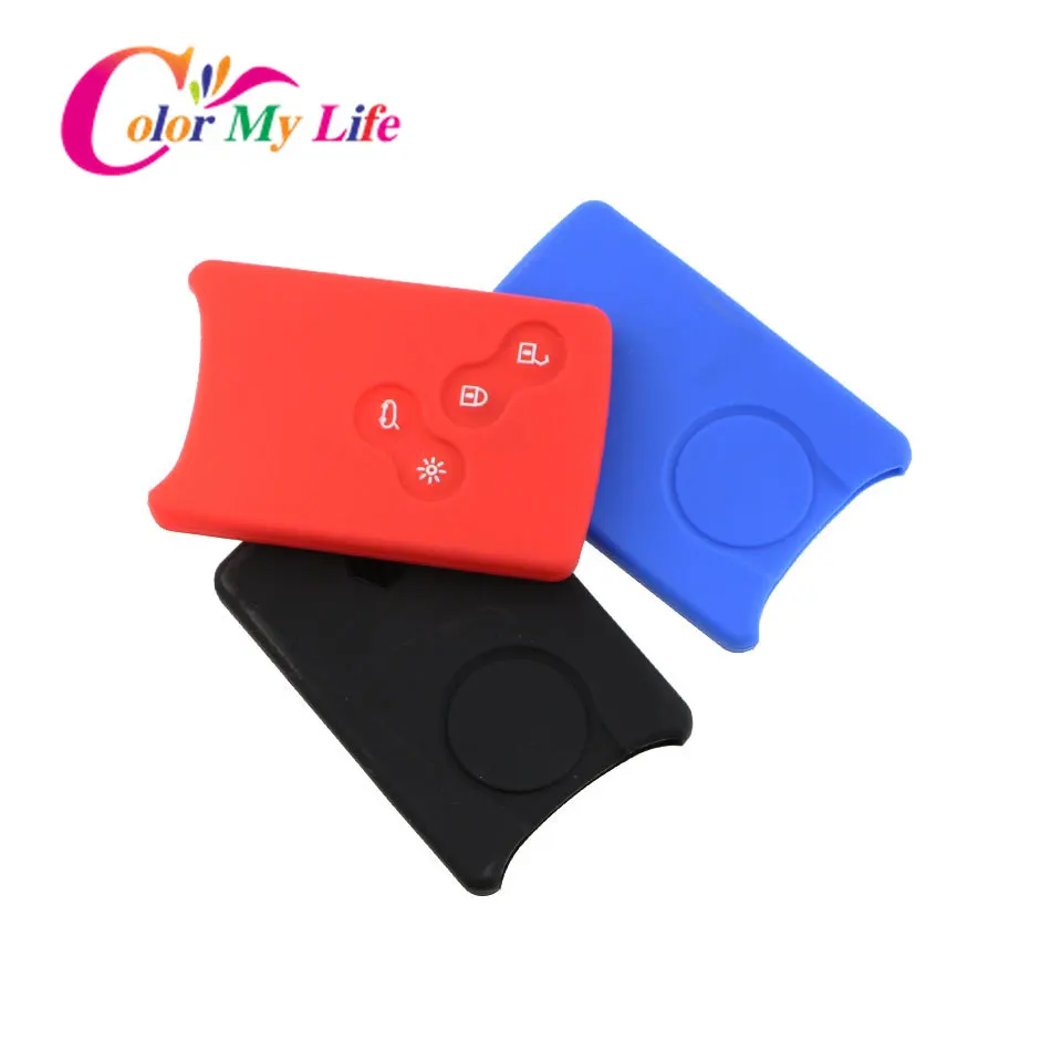 4 кнопки силиконовый чехол для автомобильного ключа протектор держатель