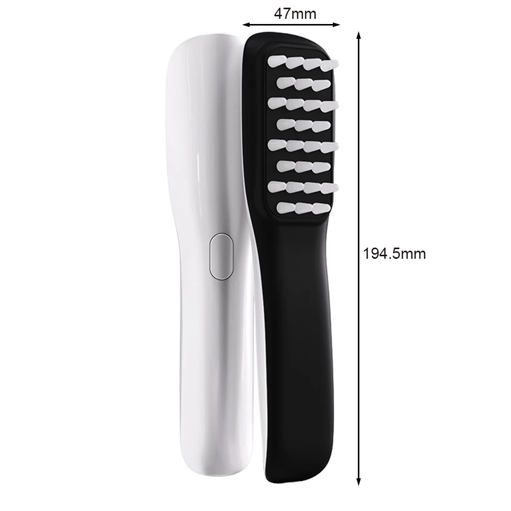 

650nm Laser Infrared Massage Hair Comb Therapy Grow Brush Beauty Apparatus Comb Vibration Hair Massage Equipment